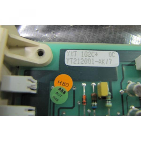 ABB ASEA BROWN BOVERI PLC BUSS BOARD YT212001-AK/7 2668 180-586/1 2668180-586/1 #3 image