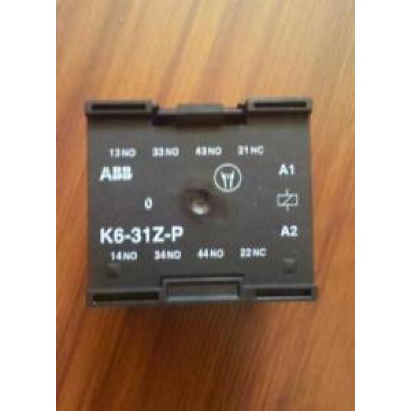 NEW  ABB K6-31Z-P / 220V contact relay elevator #1 image