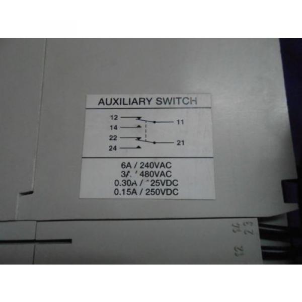 New out of box ABB S6N600 Breaker W/ Shunt trip &amp; Auxillary Switch #8 image