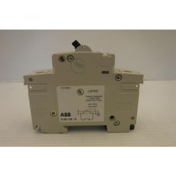 ABB S281UX-K15A CIRCUIT BREAKER 15 AMP #2 image