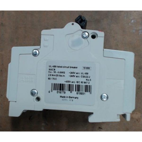 New ABB Circuit Breaker S203U-K16 3-Pole K Curve  16A 240VAC - 60 day warranty #4 image