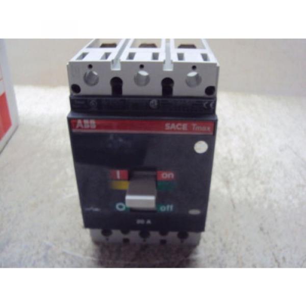 ABB TMAX TS3H020 20A  3 POLE  NEW BOXED ts3h 150 #3 image