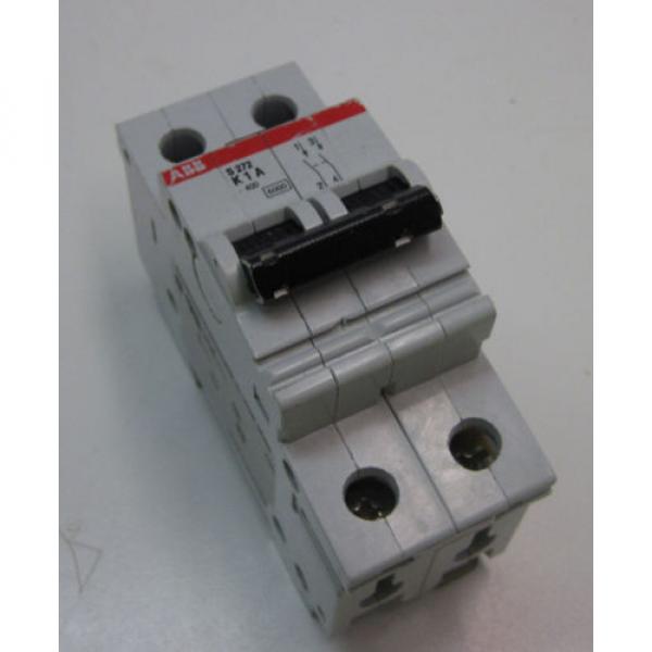 ABB MINI CIRCUIT BREAKER TYPE K TWO POLE 1A S272-K1 #1 image