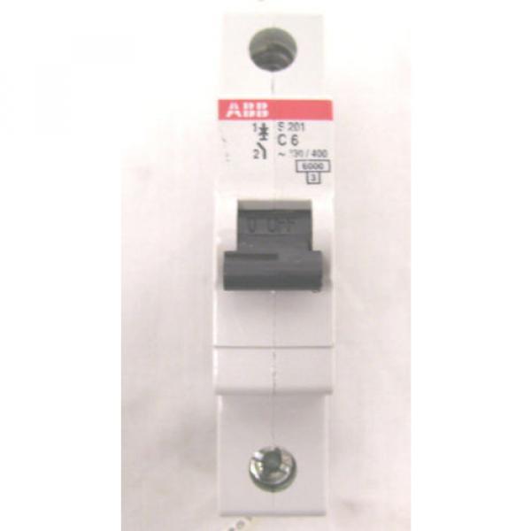 ABB   CIRCUIT BREAKER     S201-C6      S201C6                60 Day Warranty! #4 image