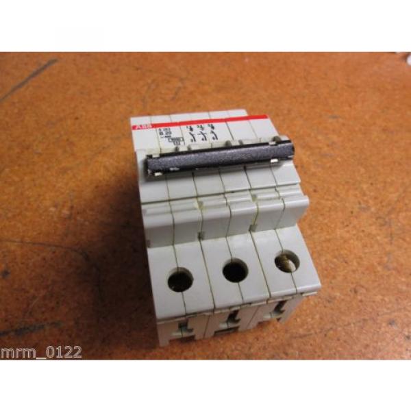 ABB S 263 B20 E76126 Circuit Breaker 277/480VAC 20A 3 Pole Used #1 image