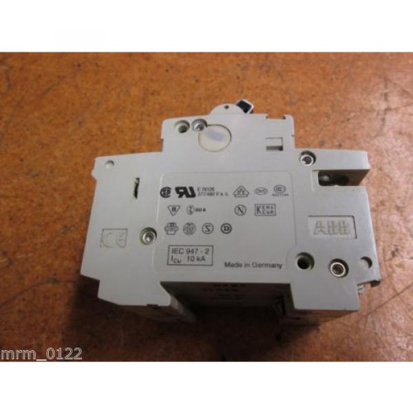 ABB S 263 B20 E76126 Circuit Breaker 277/480VAC 20A 3 Pole Used #3 image