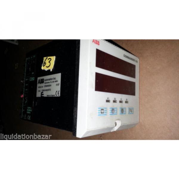 ABB ASEA BROWN BOVERI COMMANDER 250 PROCESS CONTROL CONTROLLER C250-0400-STD #2 image