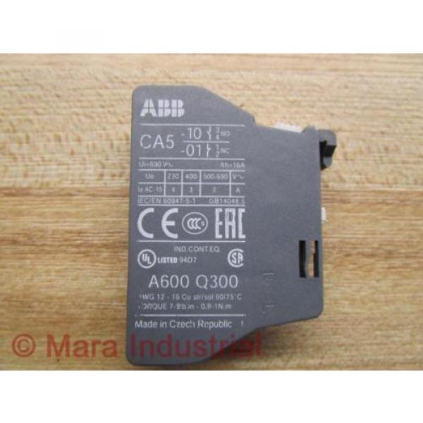 ABB CA5-01 Auxiliary Contact Block - New No Box #2 image