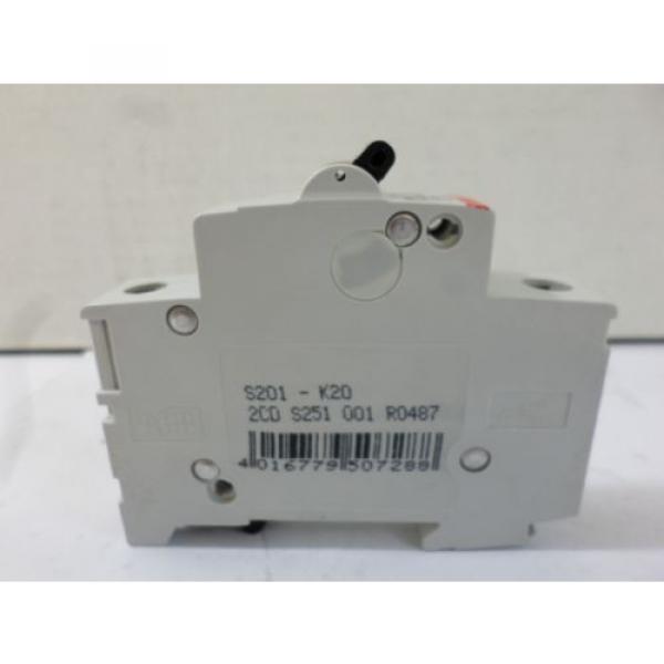 Used ABB S201 K 20A Circuit Breaker #3 image