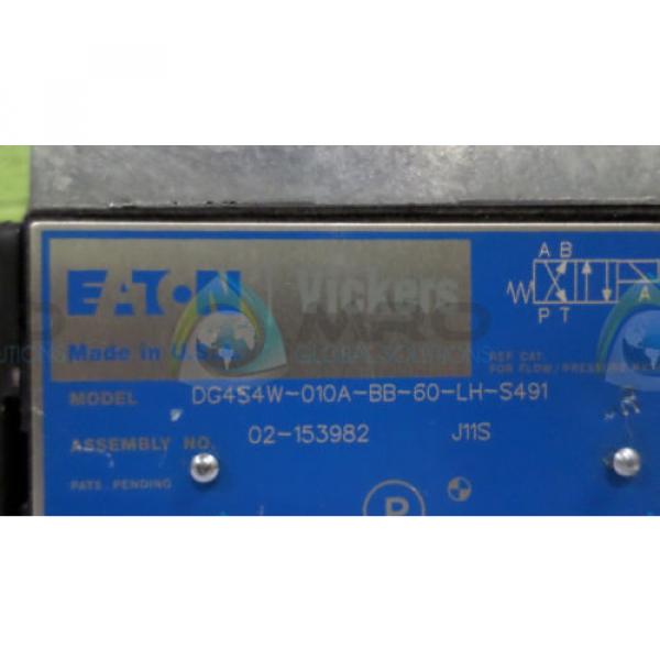 EATON DG4S4W-010A-BB-60-LH-S491 VALVE *NEW NO BOX* #1 image