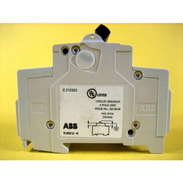 ABB S202U-K15 A  CIRCUIT BREAKER  15AMP / 2POLE / ~240V / 50/60Hz #5 image