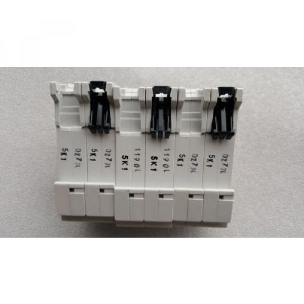 ABB S202   K1 A  2-Pole  1 Amp Din Rail Miniature Circuit Breakers ( Lots of 3 ) #2 image