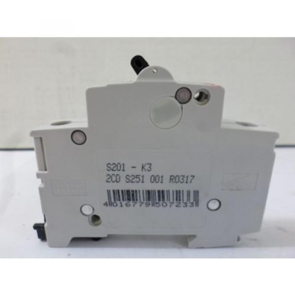 Used ABB S201-K3 Circuit Breaker #3 image