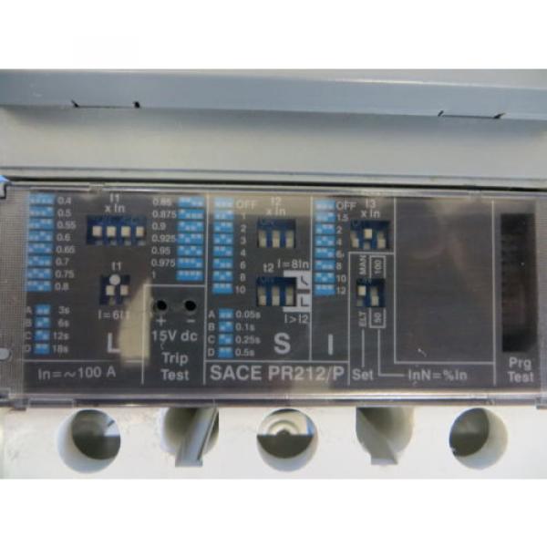 ABB S4L Circuit Breaker 100A 600V 3P w/ PR212/P Trip Unit #3 image