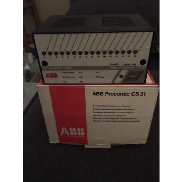 New ABB Procontic CS 31 I/O Remote Unit ICSI16E1 Free Shipping #2 image