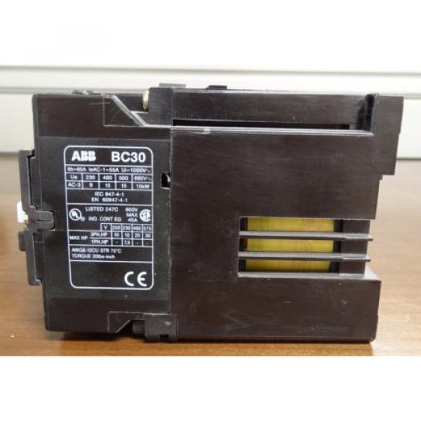 ABB BC30-*EX 3-Pole 24VDC Contactor #2 image