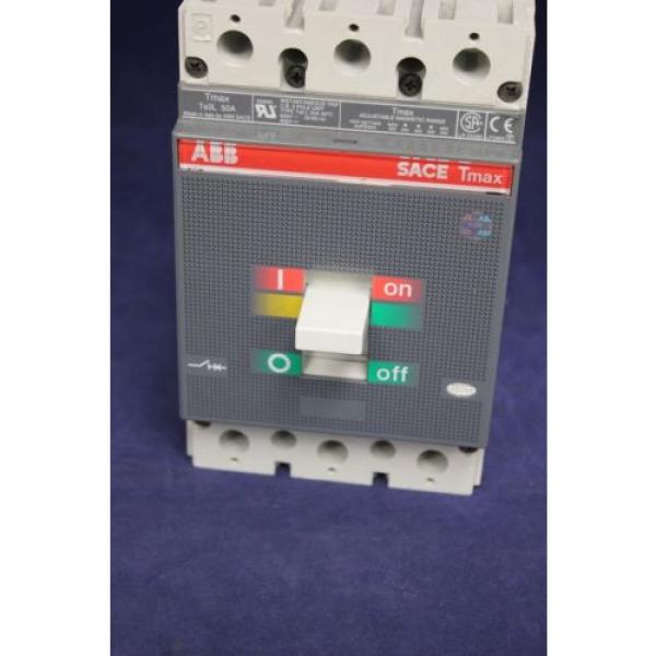 ABB SACE TMAX TS3L 50A BB71181795 CIRCUIT BREAKER E93565 600V 50 60Hz #2 image