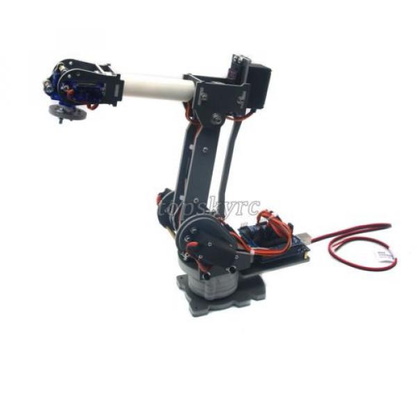 ABB 6-Axis Robot Mechanical Arm Alloy Robotics Arm Rack w/ Servos Arduino UNO R3 #4 image