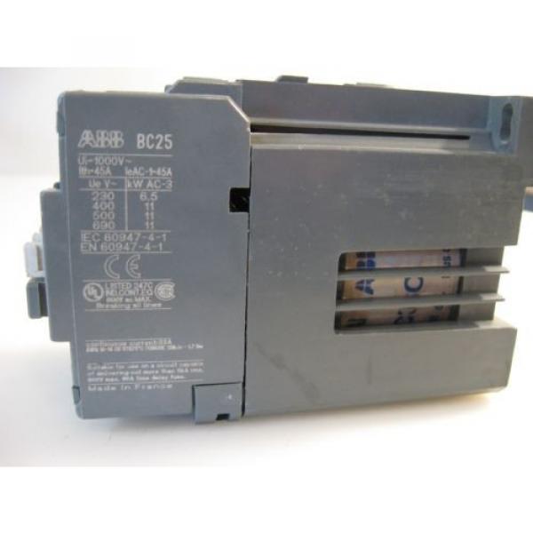 (H5) ABB BC25-40-00 4 Pole Motor Starter Contactor, Series BC25 #2 image