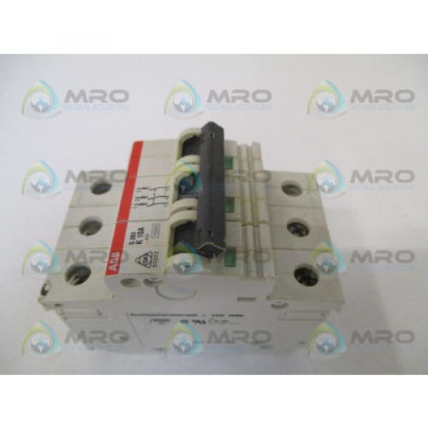 ABB S283-K10A CIRCUIT BREAKER 10AMP *USED* #1 image