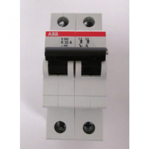 ABB  S202-K32 Circuit Breaker 480Y/277 32A 2 Pole #1 image