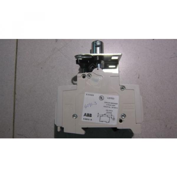 ABB S202U-K15A 2-Pole Circuit Breaker 15A Used Good Condition #1 image