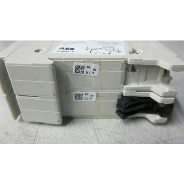 ABB S202U-K15A 2-Pole Circuit Breaker 15A Used Good Condition #8 image