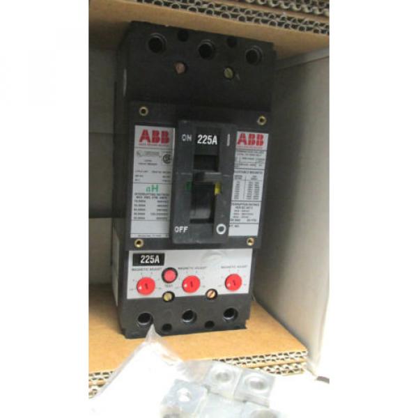 NIB . ABB Circuit Breaker 225A, 600V Cat# FHB63225L With 225A Mag.Trip .. VY-503 #3 image