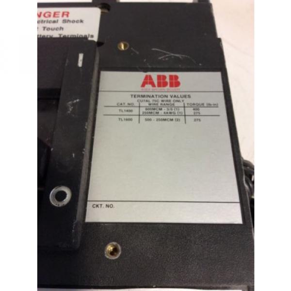 ABB LS TYPE 600A CIRCUIT BREAKER #3 image