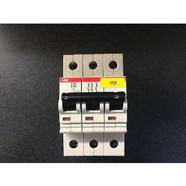 ABB S283 C-50 Amp 3 Pole/Phase Circuit Breaker Electrical #1 image