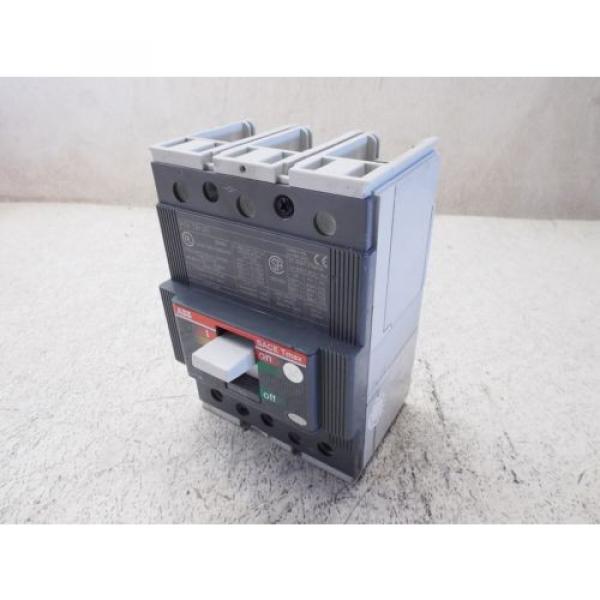 ABB 60 AMP BREAKER SACE TMAX T3N 225, 3 POLE, (USED) #1 image