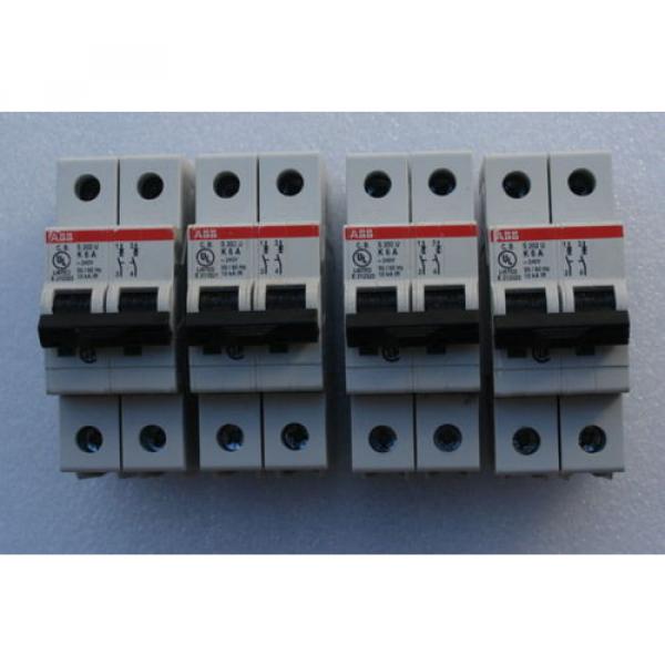 ABB S202U K6A 240V 50/60 Hz 6A  A IR  Circuit Breaker ( Lots of 4 ) #1 image