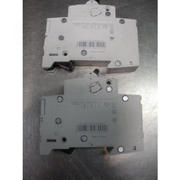 2pcs 1  pole 6A mini circuit breaker ABB S201C6 S201-C6 din rail mount #3 image