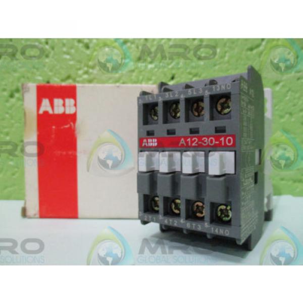 ABB CONTROL INC. A12-30-10-81 3-POLE, 11AMPS, 24VAC COIL CONTACTOR *NEW IN BOX* #3 image