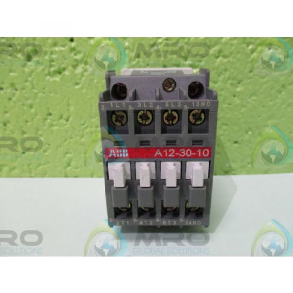 ABB CONTROL INC. A12-30-10-81 3-POLE, 11AMPS, 24VAC COIL CONTACTOR *NEW IN BOX* #4 image