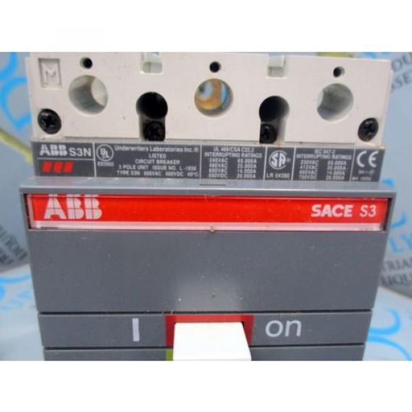 ABB SACE ISOMAX S3 N 150 3 POLE 600 V 25 A CIRCUIT BREAKER NIB #5 image