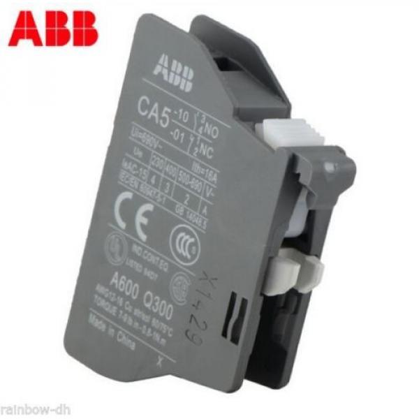 1PC ABB Control Contact Block Front Mount CA5-01 CA5 01 New in box pdh #1 image