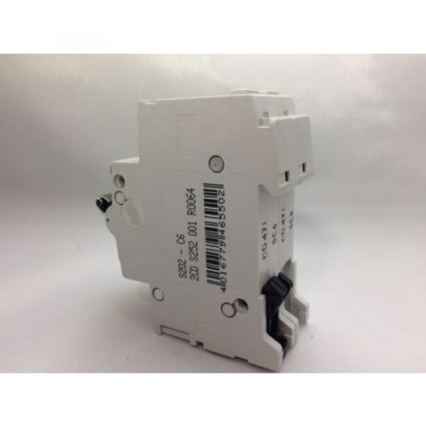 ABB S202-C6 2P 6 A 277/480V CIRCUIT BREAKER #2 image