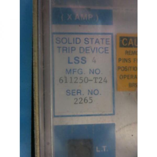 BBC LK-25 2500A Breaker w LSG Solid State Trip Device LSS 4 611250-T24 Gould ABB #5 image