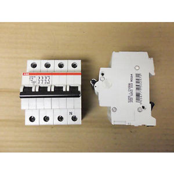 ABB S203-C16NA DIN RAIL CIRCUIT BREAKER 16 AMP 3 POLE WITH NEUTRAL 400V S203C16A #1 image