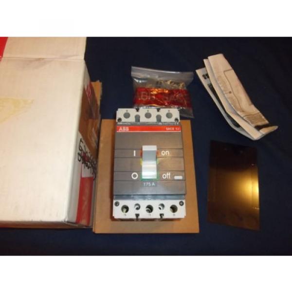 ABB S3NQ175TW  SACE S3 175 AMP CIRCUIT BREAKER NOS #1 image