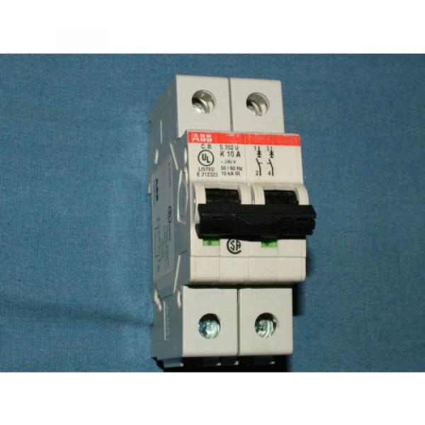 ABB  S202U-K10  10amp Circuit Breaker 240V Max. #1 image