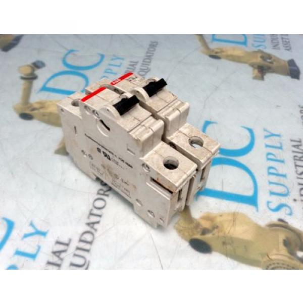 ABB S 273 K 25 A SINGLE POLE 277/480 VAC CIRCUIT BREAKER LOT OF 2 #1 image