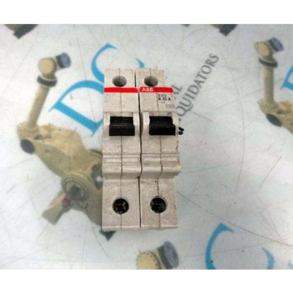 ABB S 273 K 25 A SINGLE POLE 277/480 VAC CIRCUIT BREAKER LOT OF 2 #4 image