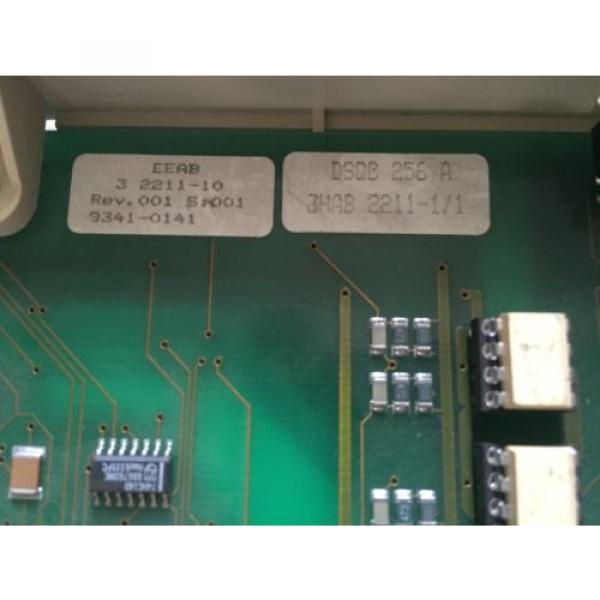 USED ABB DSQC 256A,3HAB 2211-8,EEAB 3 2211-10,9341-0141 SENSOR INTERFACE,BOXZN #2 image