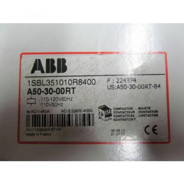 ABB 1SBL351010R8400 A50-30-00RT BLOCK CONTACTORS #1 image