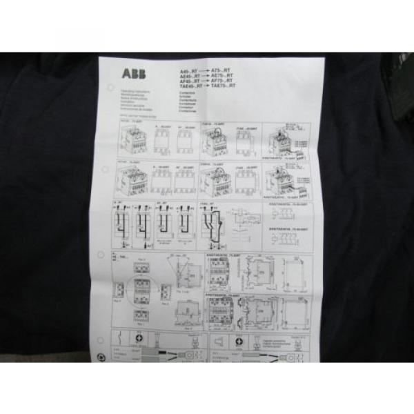 ABB 1SBL351010R8400 A50-30-00RT BLOCK CONTACTORS #4 image