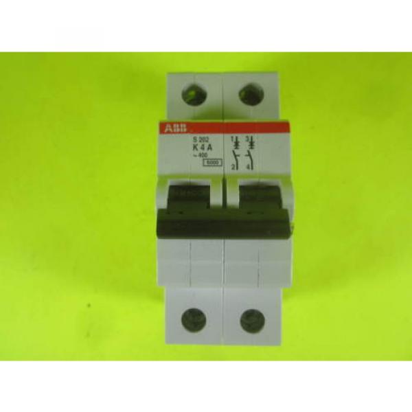 ABB Circuit Breaker -- S202-K4A -- Used #1 image