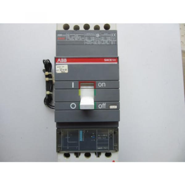 ABB S4H Circuit Breaker 2 Pole 250A PR211 240/480V With Shunt Trip VGC!!! #1 image