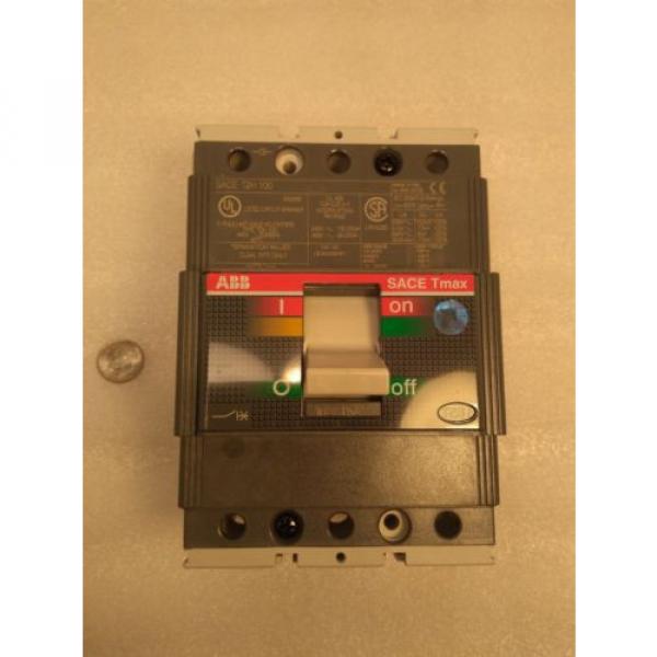 ABB: T2H015TW; Circuit Breaker, 3 Pole, 480 VAC, 15 A, 65 KAIC, SACE T2H 100 #1 image